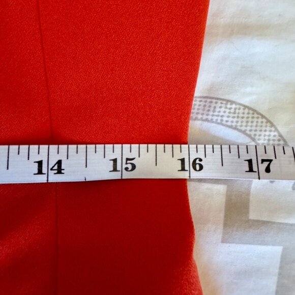 Red Hibiscus Floral Sleeve Skirt Suit NWOT - Picture 9 of 13